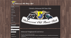 Desktop Screenshot of oldtimerdebrecen.hu